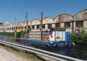 Dragaggio di un tratto del canale di collegamento tra il Fiume Arno ed il Canale dei Navicelli – Canale Incile – anno 2017 - Vanni Pierino - Pisa e Livorno